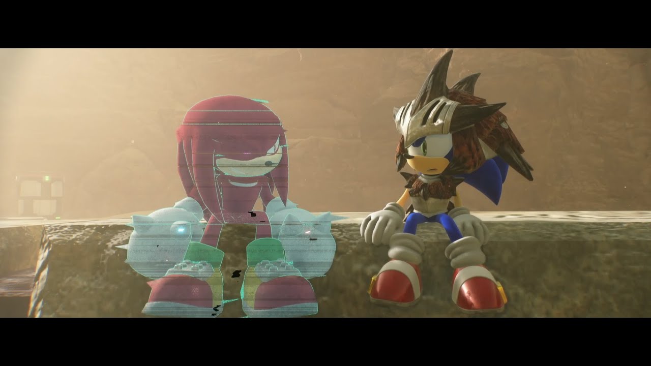 Sonic Frontiers-13 Kopf hoch Knuckles ,alles wird wieder besser