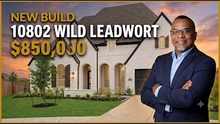 10802 Wild Leadwort | 4-bed, 4-bath new construction home tour | in Bridgeland, TX | New Texans HQ.