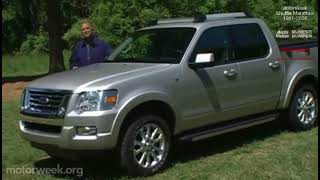Motorweek 2007 Ford Explorer Sport Trac Road Test