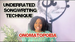 Onomatopoeia - A Great Songwriting Technique by Yona Marie Music 46 views 2 months ago 4 minutes, 57 seconds