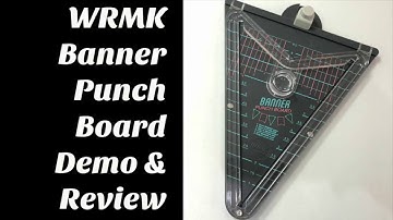 WRMK Pennant Punch Board Demo & Review