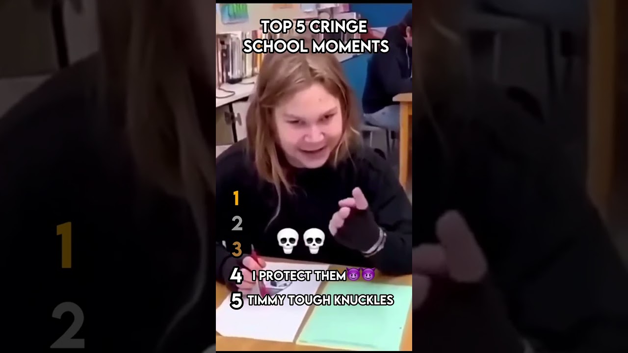 Top 5 Cringe School moments #shorts