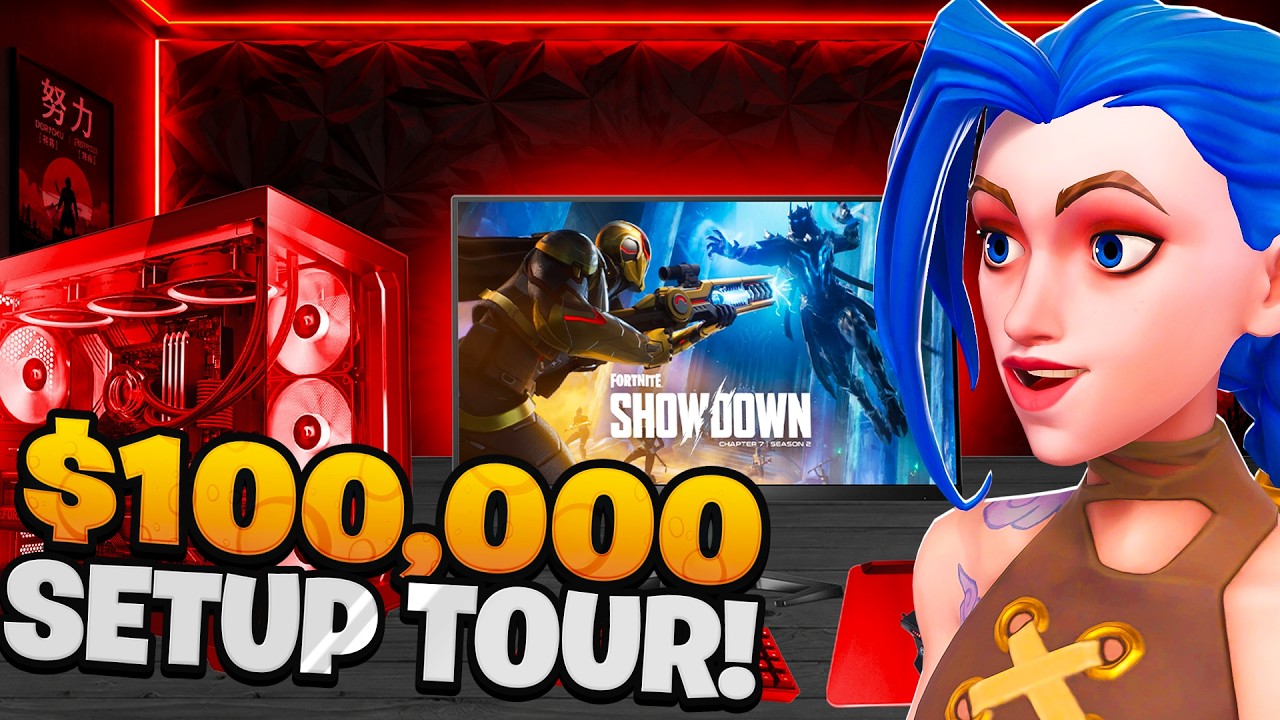 ZO $100,000 Gaming Setup Tour! ft. Spoctic, Cultural & Blitz