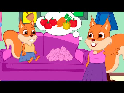 Bridie Squirrel - Nutrição adequada Animé Desenho Infantil em Português Brasil