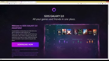GOG Galaxy 2.0: Install & First Look (09/2019)