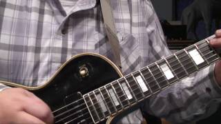 Vintage Gibson Les Paul Custom 1955 Demo