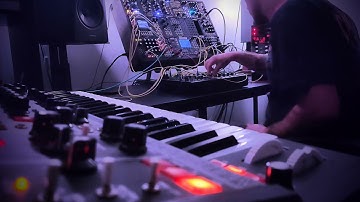 Thursday #electronic #music  with @MoogSynthesizers Matriarch + Soma Pulsar 23