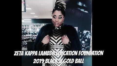 Zeta kappa Lambda Education foundation Black & Gold Ball
