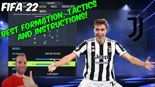 FIFA 22 - BEST JUVENTUS Formation, Tactics and Instructions