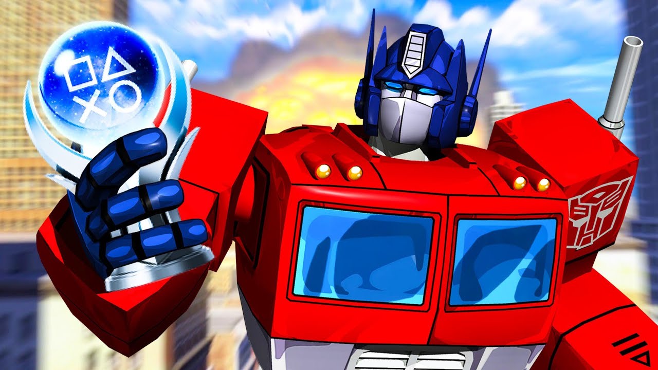 Я получил платиновый статус для ИСКЛЮЧЕННОЙ из списка игры Transformers Devastation!