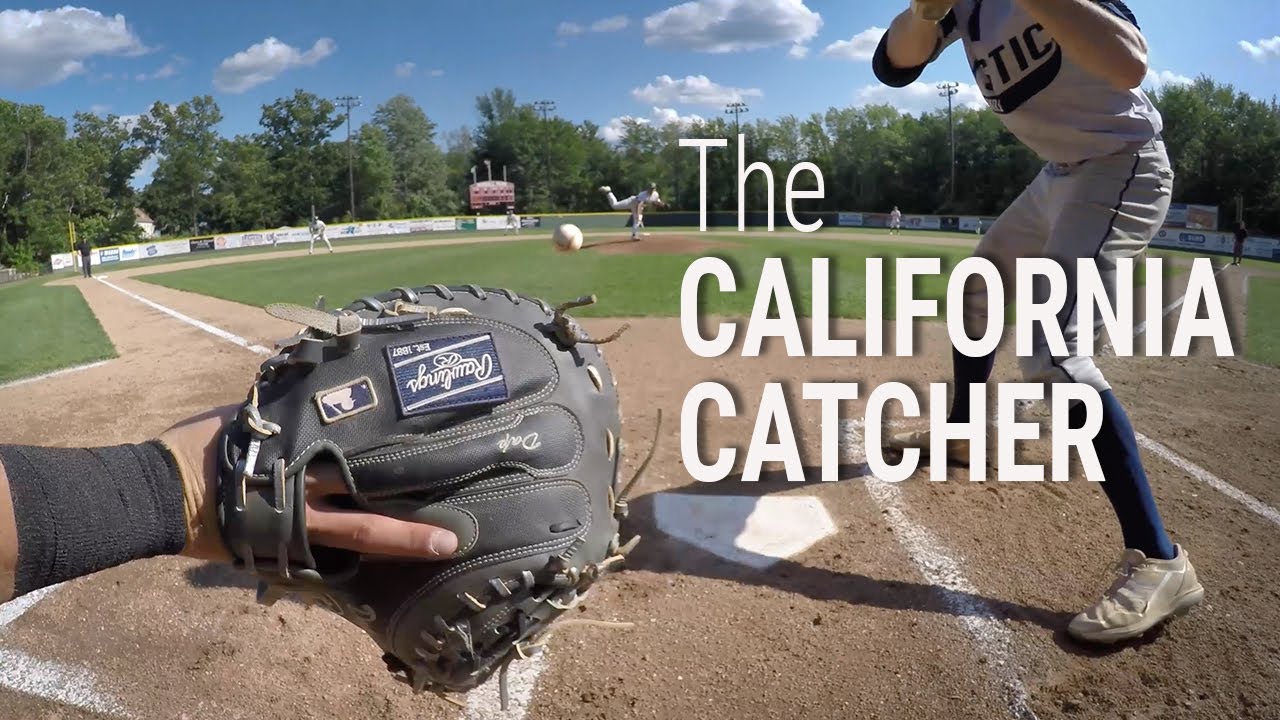 The California Catcher: How I catch 90 mph baseballs - YouTube