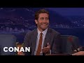 Jake Gyllenhaal Is Very Into High-End Toilets | CONAN on TBS