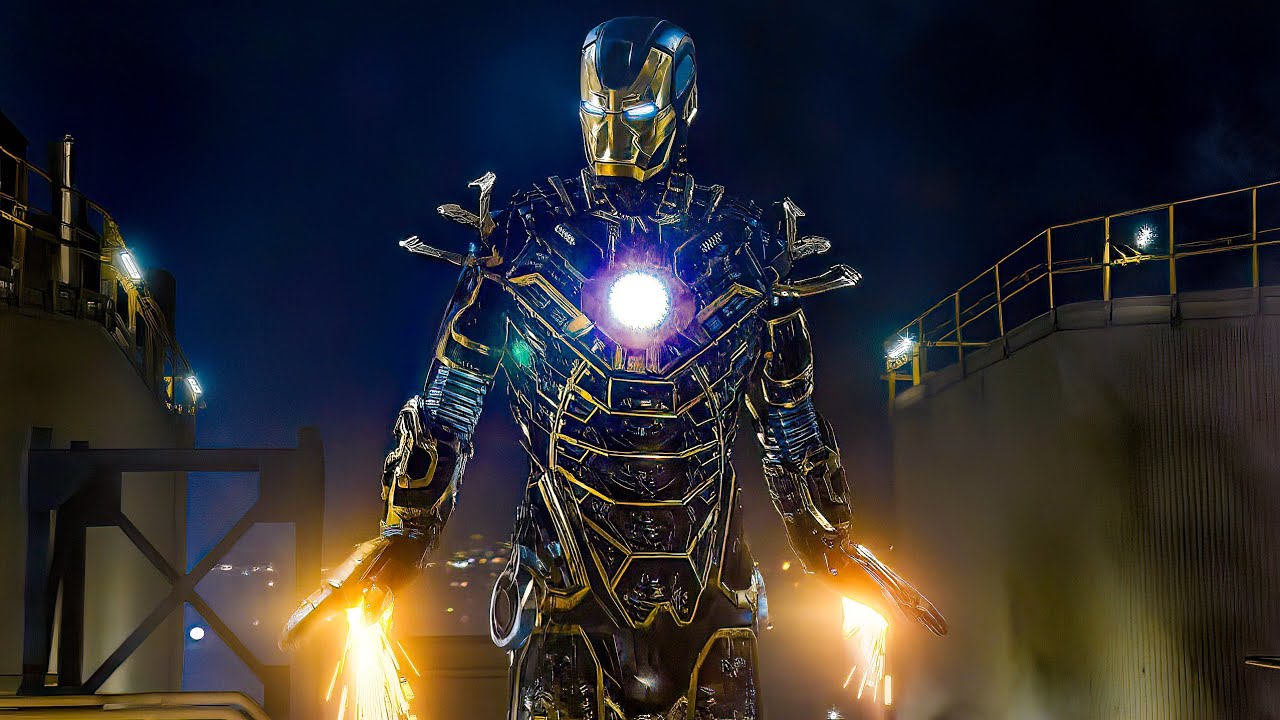 Download "Merry Christmas, Buddy" - Final Battle Scene - Bones Suit - Iron Man 3 (2013) Movie Clip