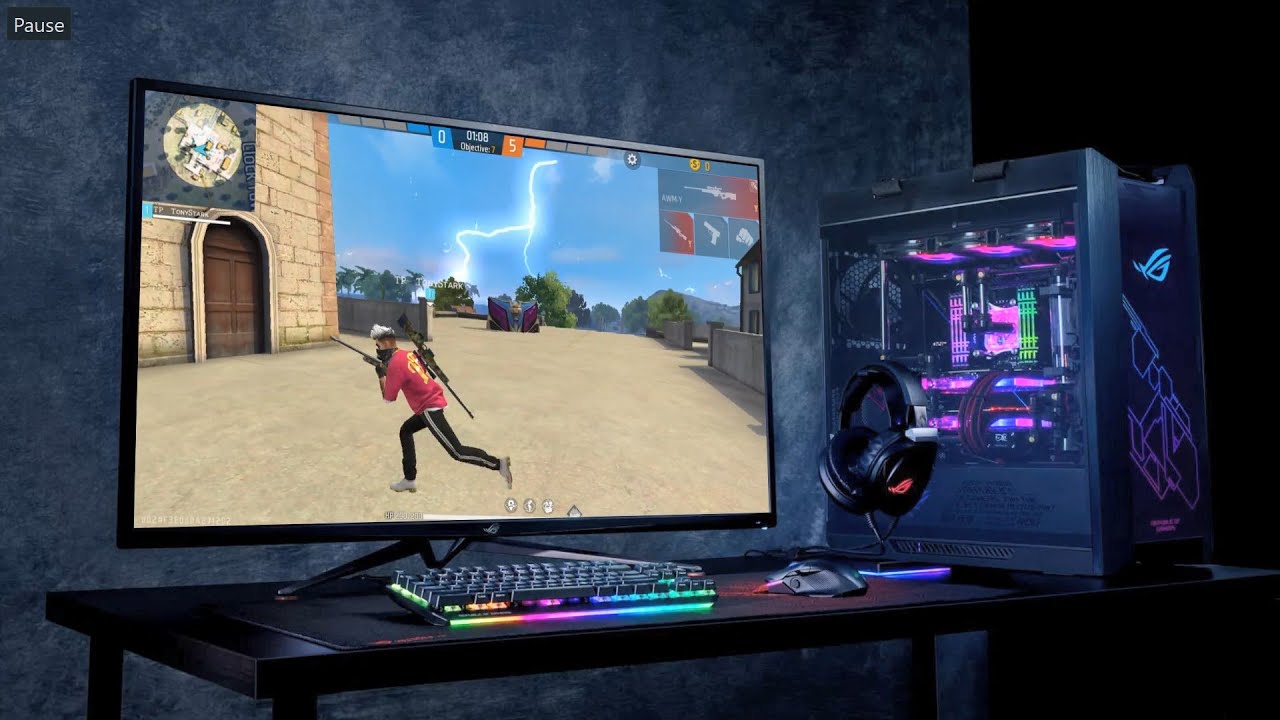 WAIT FOR END😅 (SNIPER KING) | FF GAMEPLAY🎮 | PC SETUP CG💻 | SMASHGAMES