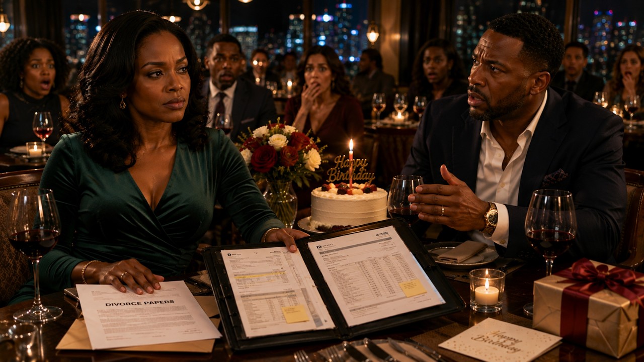 I was thirty-six, sitting at my birthday dinner, when my husband slid a white envelope across the table and said, "Happy birthday. I thought you deserve to know the truth today." Inside were...