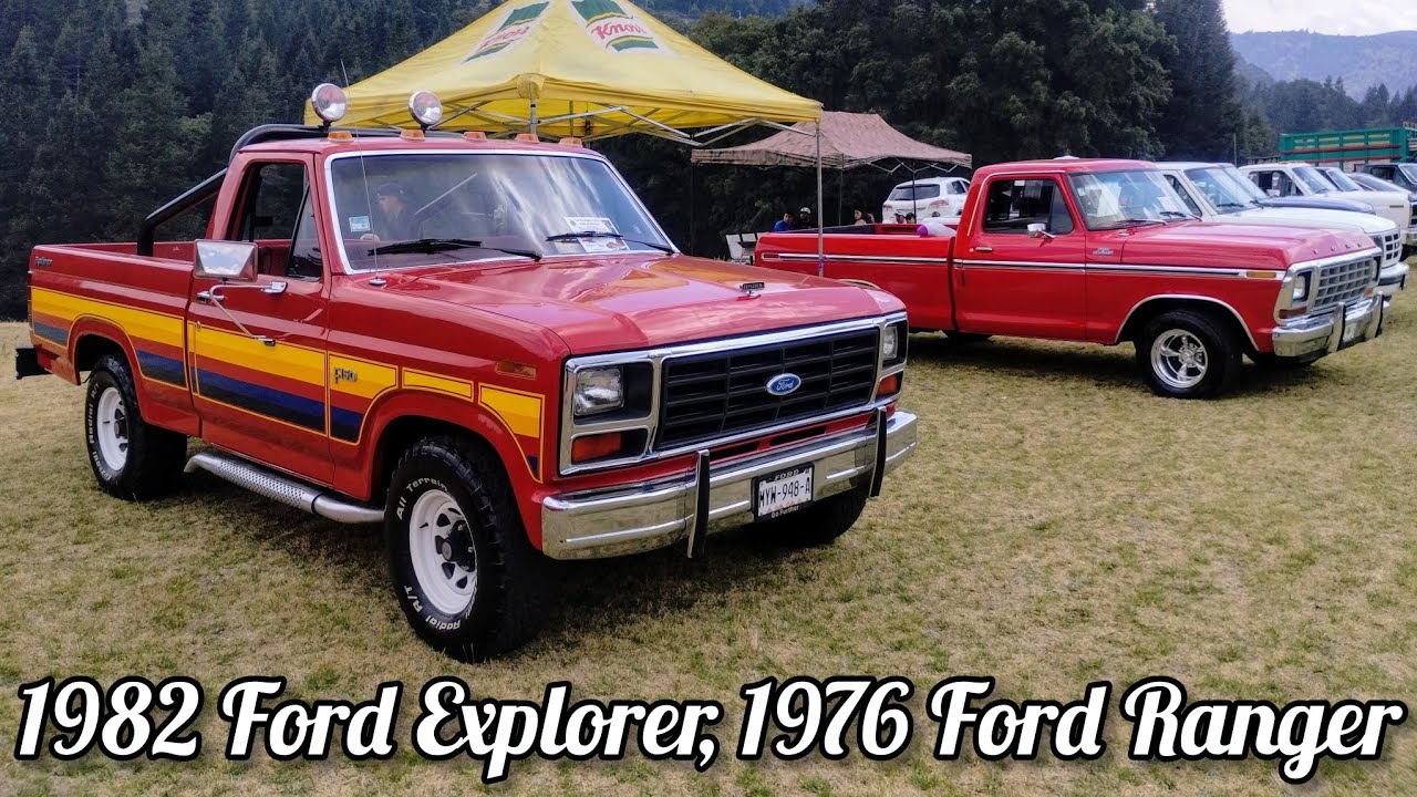 1982 Ford F150 Explorer, 1976 Ford F100 Ranger, 1994, Ford F250, 1995 Ford 250 y Mas