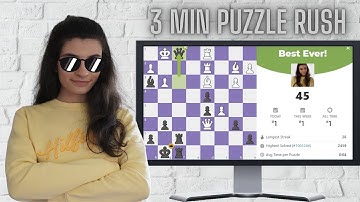 NEW RECORD IN 3 MIN PUZZLE RUSH!
