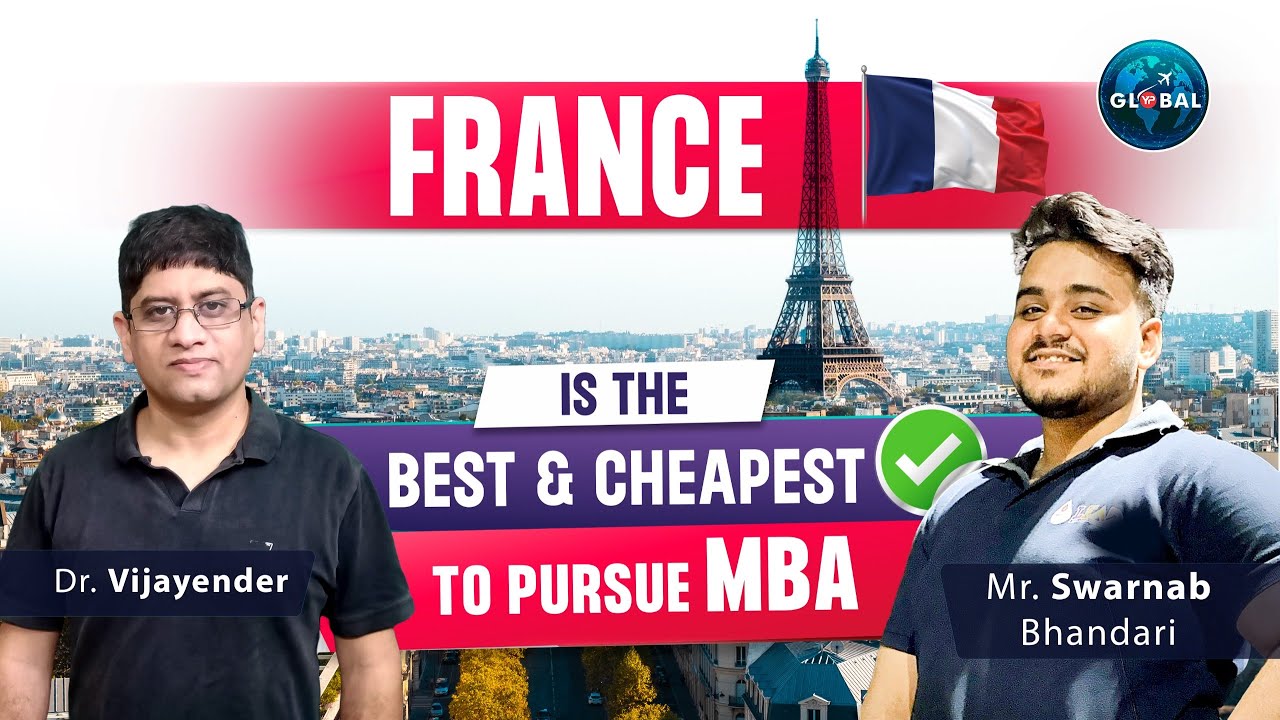 FRANCE is the Best & Cheapest to pursue MBA | Know all details