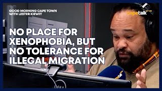 Government cracks down on illegal migration while rejecting xenophobia