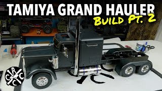 Tamiya Grand Hauler Matte Black Edition Build Pt 2
