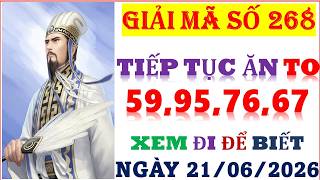 GIẢI SỐ SỐ 268 đang phát trực tiếp.GIAO LƯU ĐÊM TỐI NGÀY 21/6/2026 CÙNG ACE.
