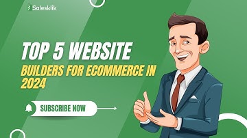 Top 5 Website Builders for Ecommerce in 2024
