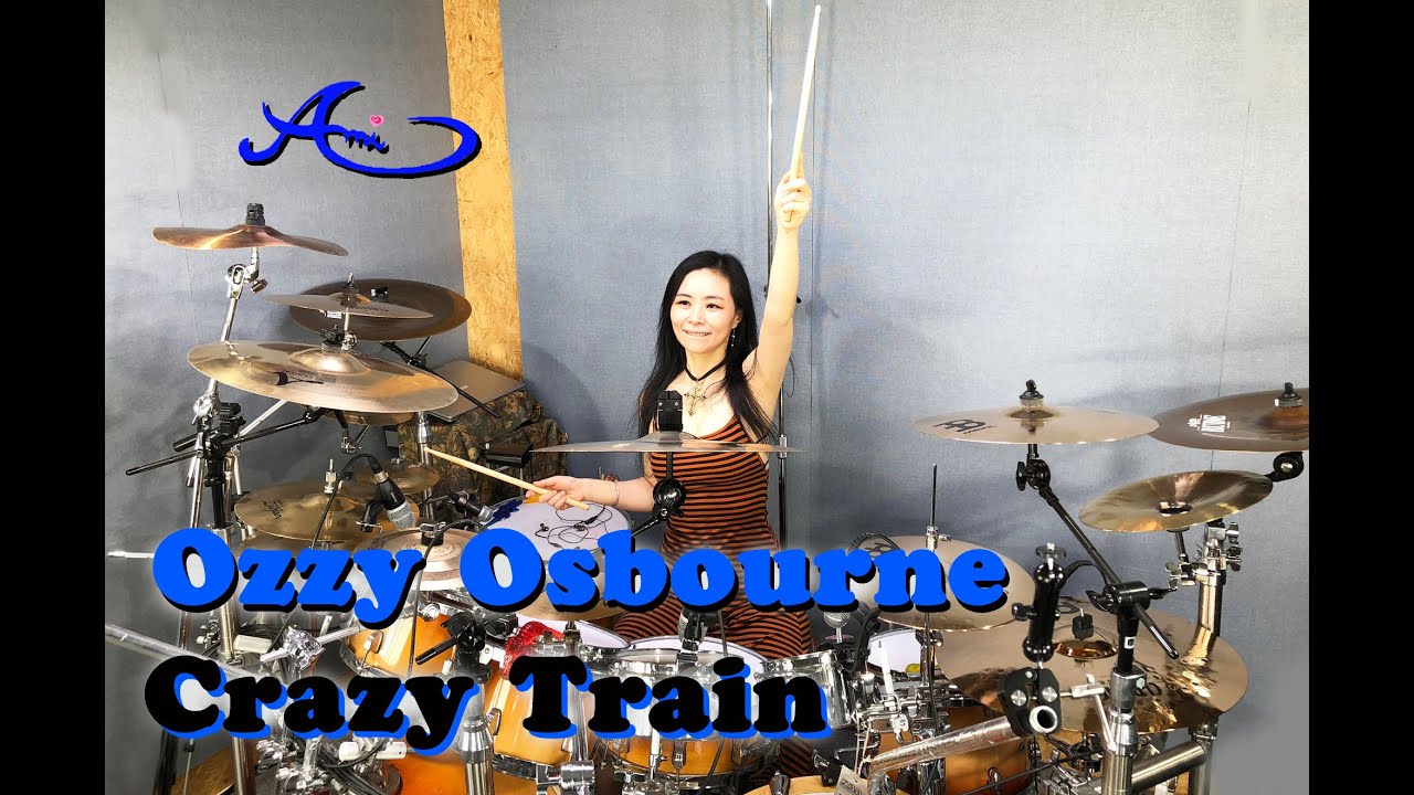 Ozzy Osbourne - Crazy train drum cover by Ami Kim(#52)