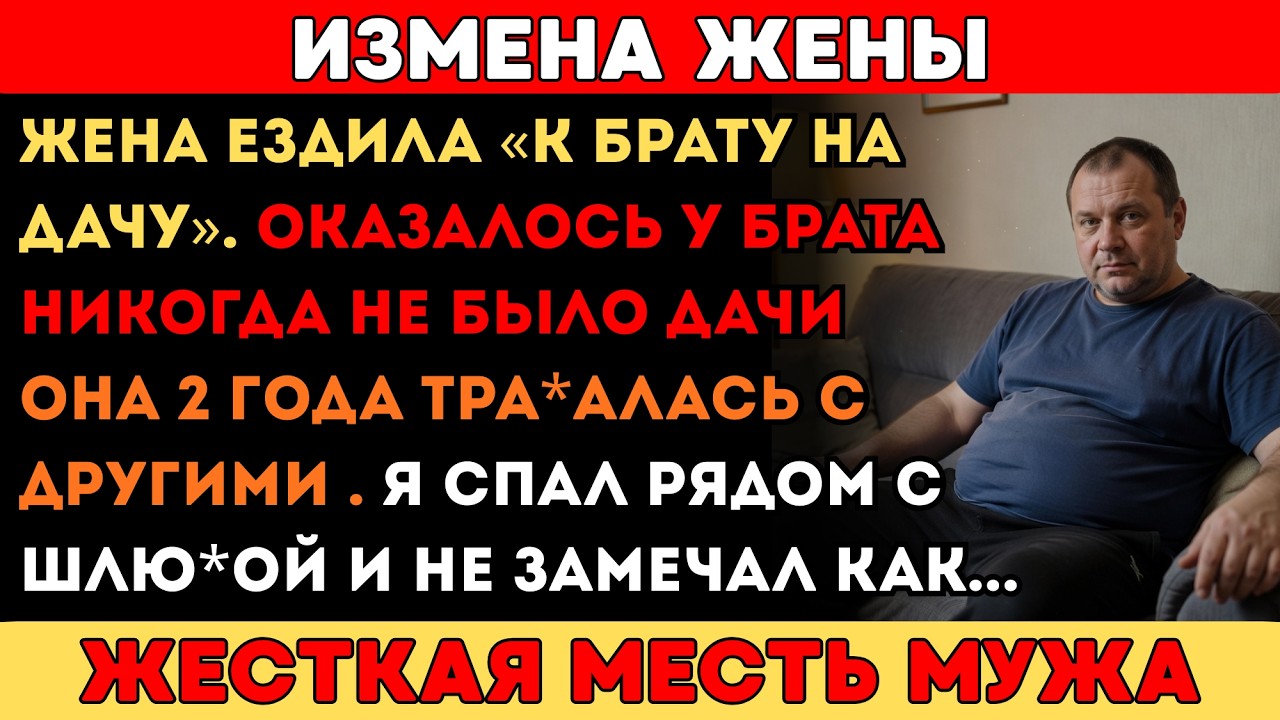 ЖЕНА ВОЗВРАЩАЛАСЬ УЛЫБАЮЩАЯСЯ И РАССЛАБЛЕННАЯ. Я ДУМАЛ — ПРИРОДА. ОКАЗАЛОСЬ — ЧУЖОЙ ЧЛ*Н