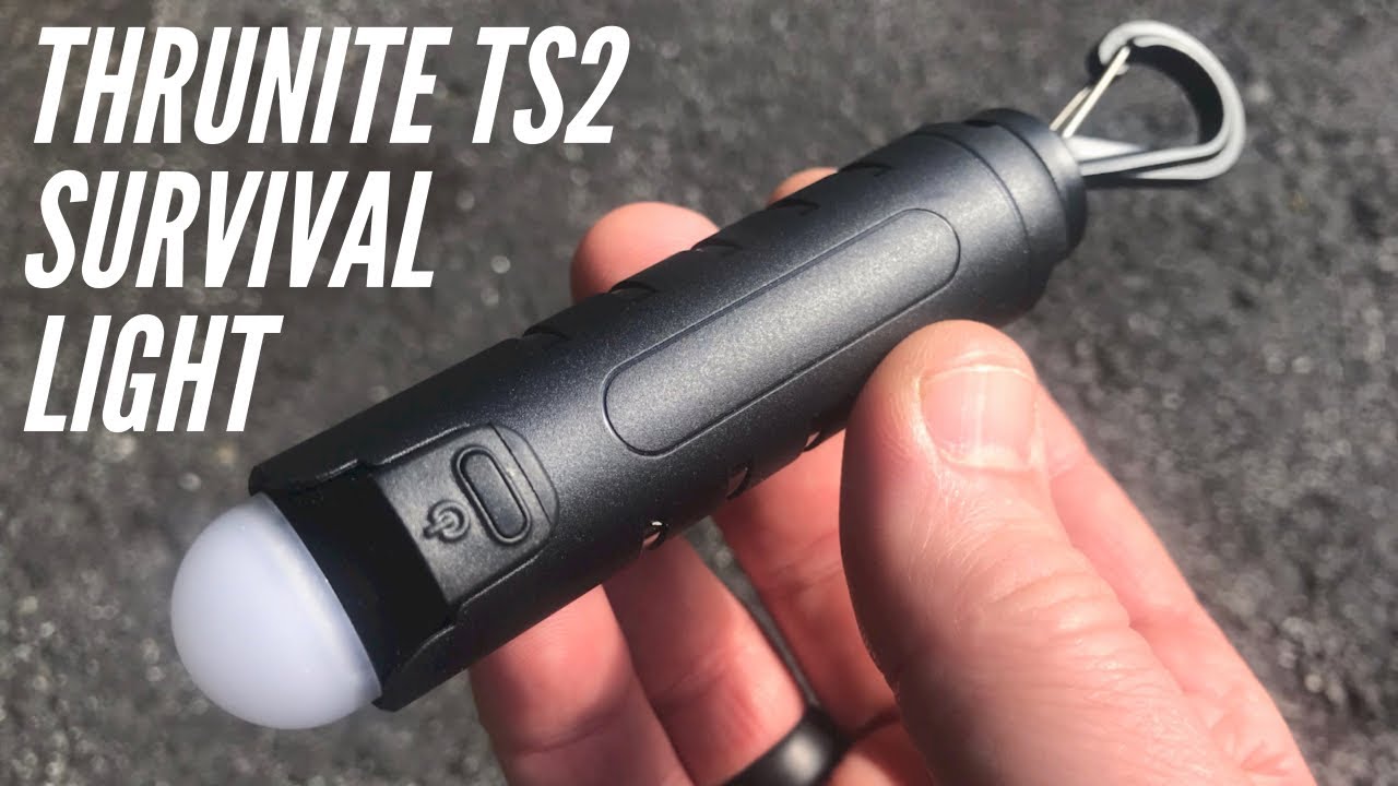 Thrunite TS2 Survival Light: Emergency Light + Battery & Cords for Charging  Gear (Save $10 Off) 