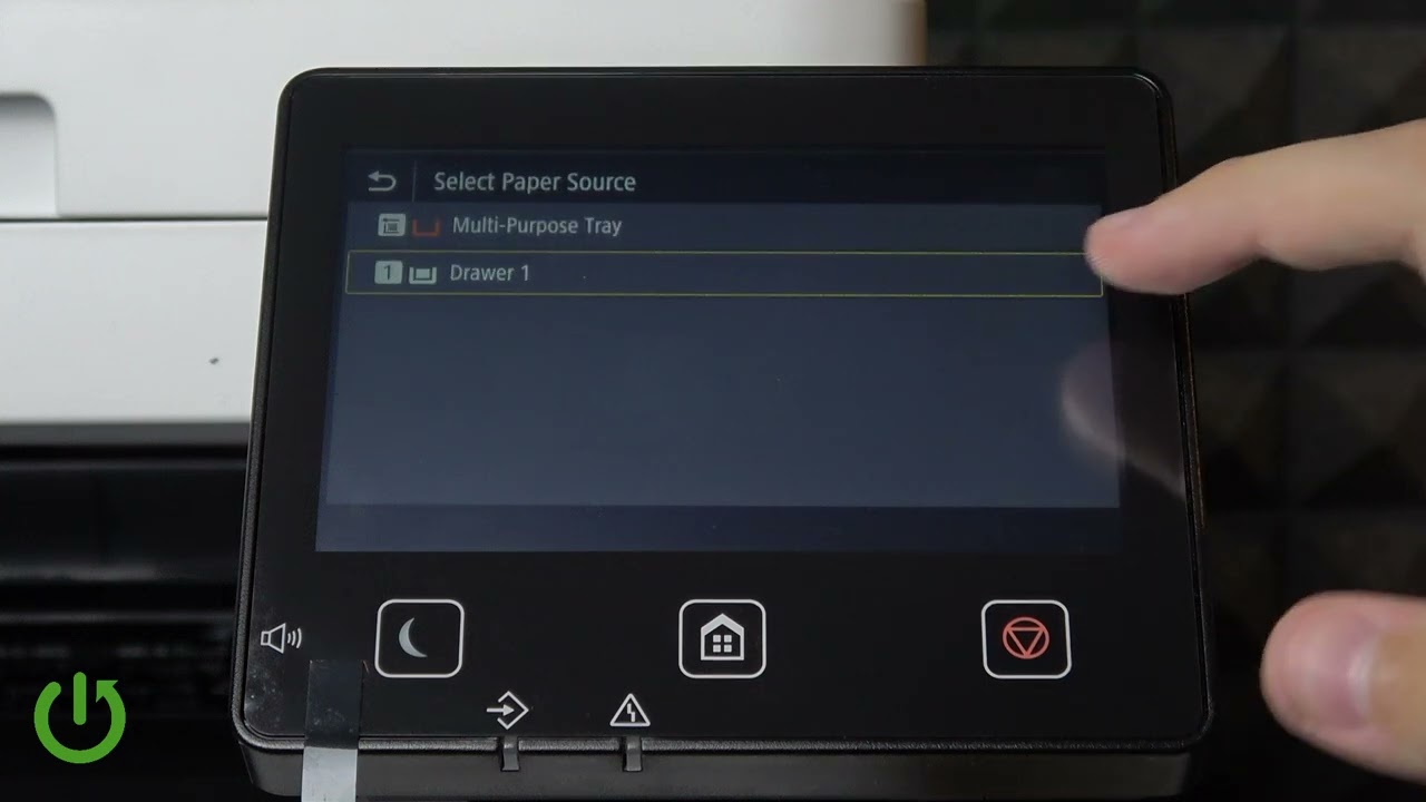 CANON i-SENSYS MF657Cdw – How to Change Paper Source for Memory