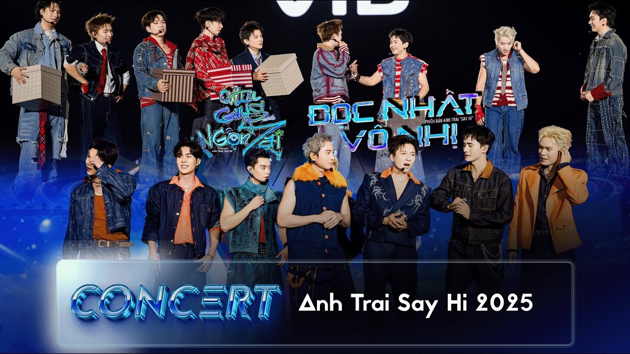 Cận cảnh màn lộ múi của Sơn.K, cực đã với CHILL GUYS NGON ZAI, ĐỘC NHẤT VÔ NHỊ tại Concert ATSH 2025