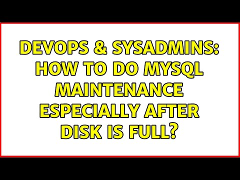 DevOps & SysAdmins: