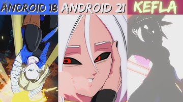 Dragon Ball Fighterz Female Team TOD Combos - Android 18 Android 21 Kelfa