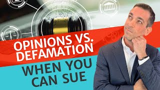 When Can You Sue Over Statements of Opinion?