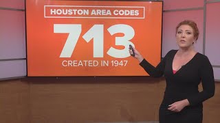 History of Houston area codes