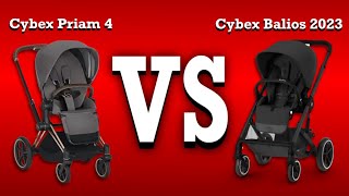 Cybex Priam 4 (2023) vs Cybex Balios S Lux (2023)