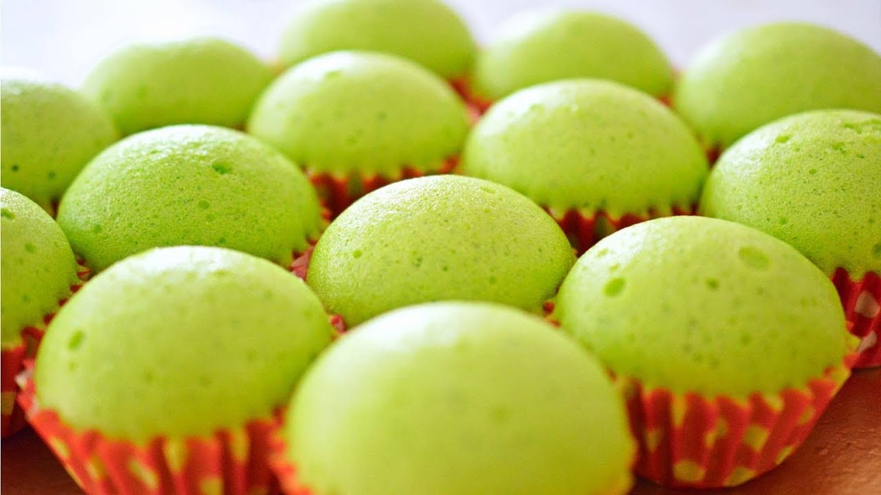 ⁣Puto Pandan Sobrang Sarap (Steamed Pandan Cake) | MFK