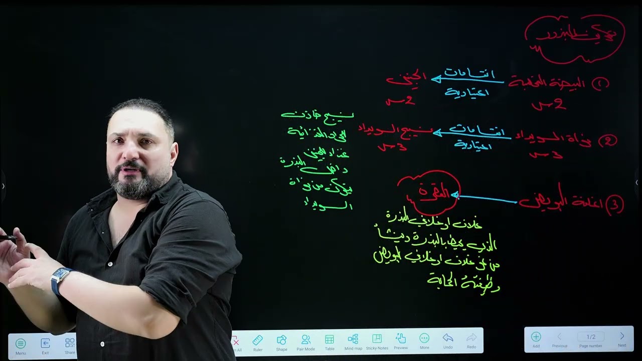 الفصل الثالث التكاثر : المحاضرة 15 🪴(تكوين البذور)