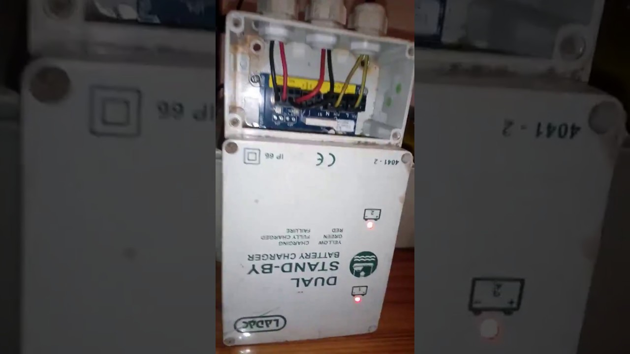surplus-sale-used-ladac-4041-lbc-ip66-defa-700110-dual-charger-testing