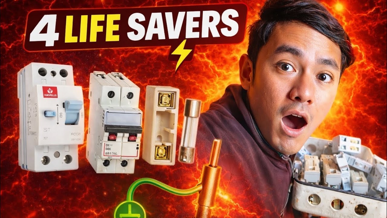 4 Electrical Equipment That Can Save Your  Life ⚡️Every House Must Have This #Vlog #435AM