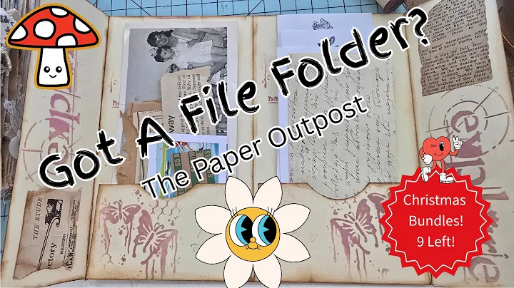 Got a Folder? Let’s Make a Junk Journal Add-On Booklet! The Paper Outpost! :)