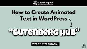 How To Create Animated Text  Effect in WordPress Using CSS | WordPress Tips and Tricks