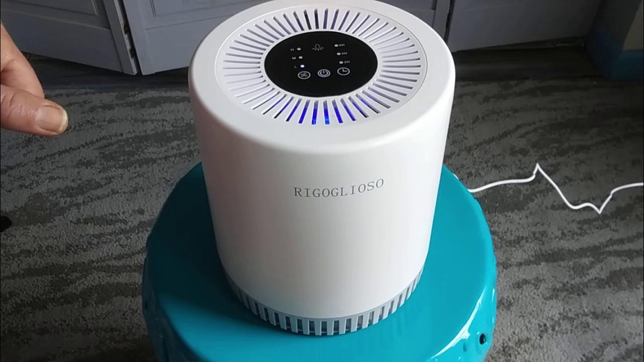 Rigoglioso RP-500 filter vacuum cleaning demonstration