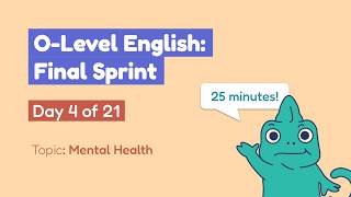 ENG 304: Mental Health | O-Level English Course