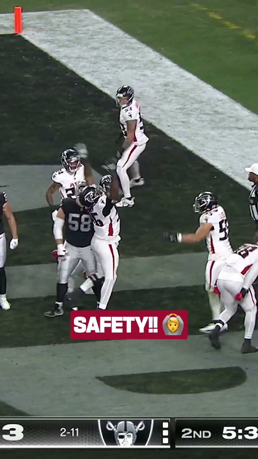 We love a good safety ?