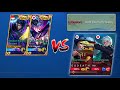 Dracula and Samiya VS Lesley and Gusion! | MLBB