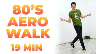 FUN FAST PACED 80's AERO WORKOUT • 140-150 BPM • Keoni Tamayo • Walking Workout #156