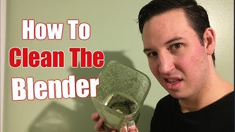 How To Clean a Blender in 30 Seconds!