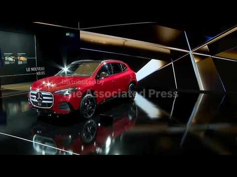 Mercedes-Benz showcases new electric GLA SUV at Paris Motor Show
