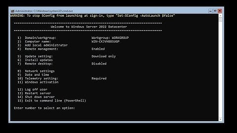 What Happens if You Install Windows Server in Core Mode